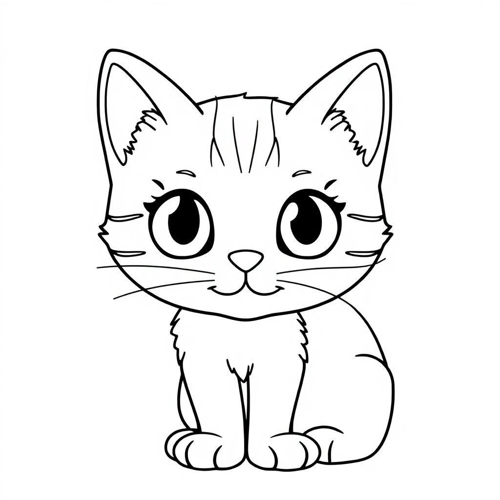 Cat Coloring Pages