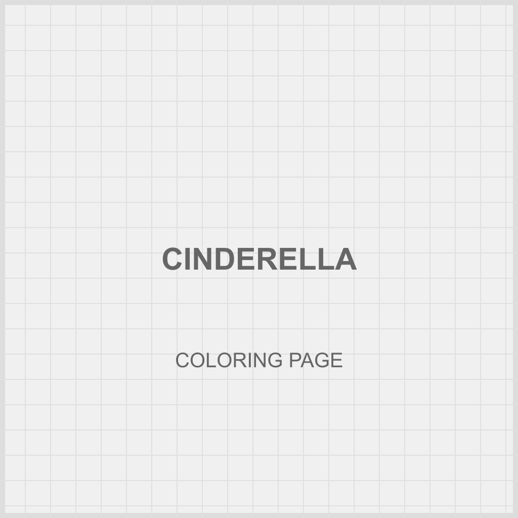 Additional cinderella coloring pages example 1