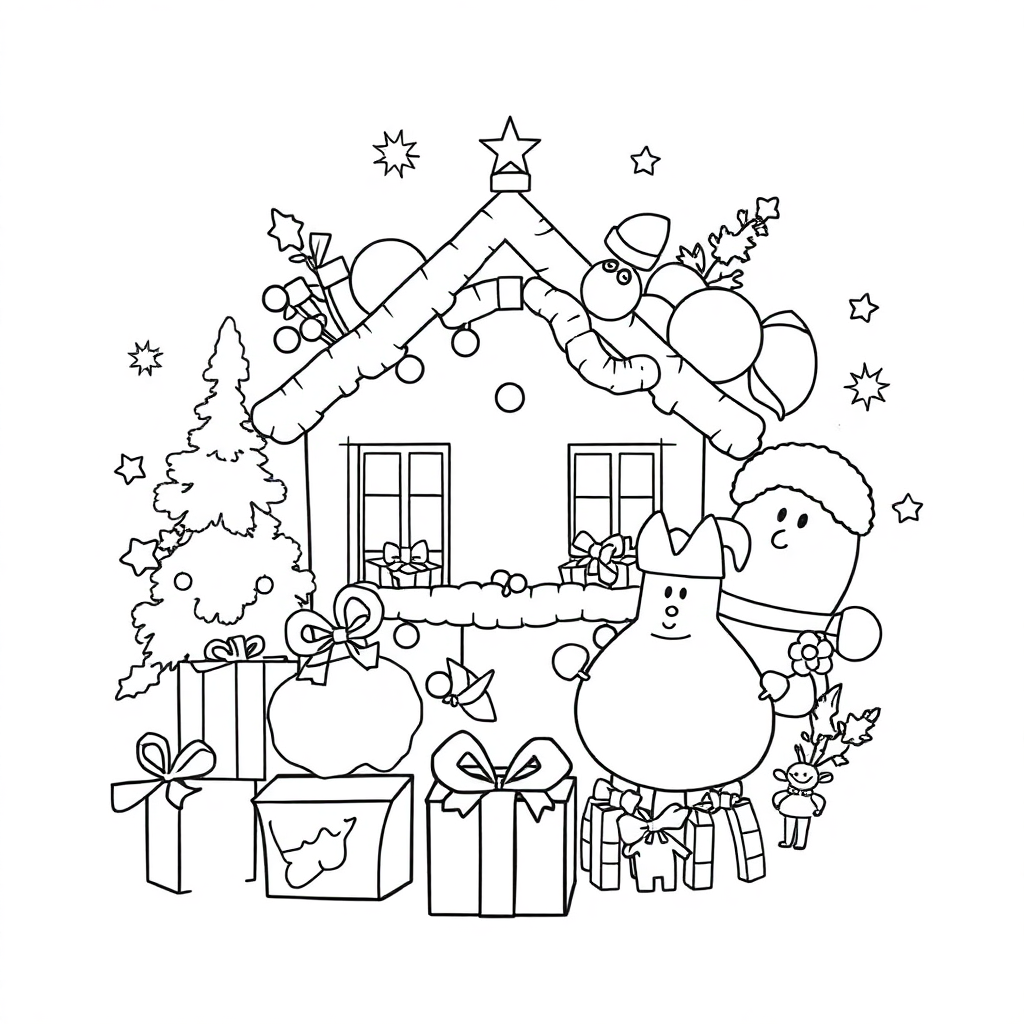 Holidays Coloring Pages