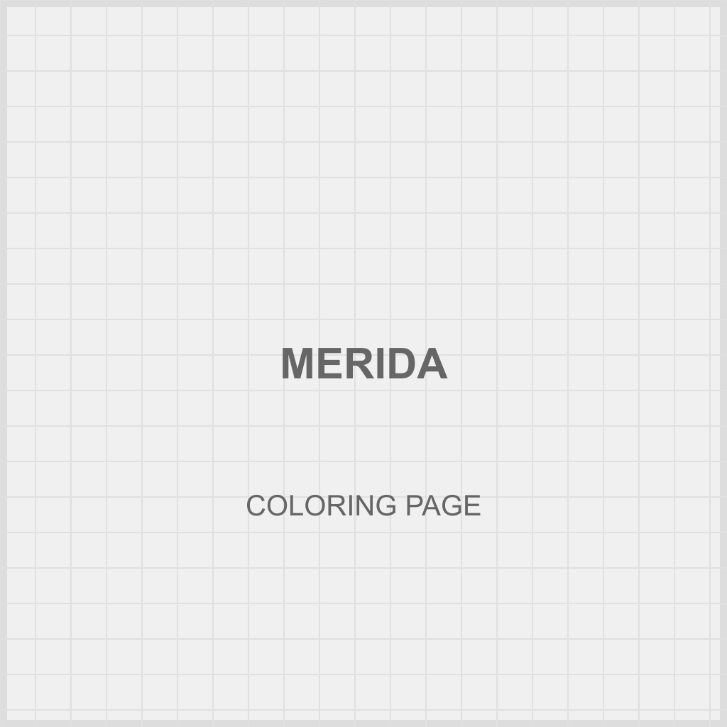 Additional merida coloring pages example 2