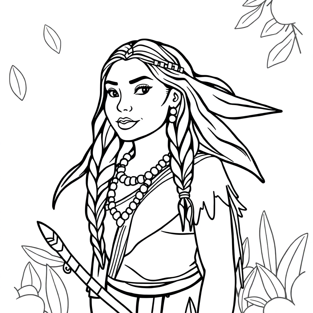 Pocahontas Coloring Pages