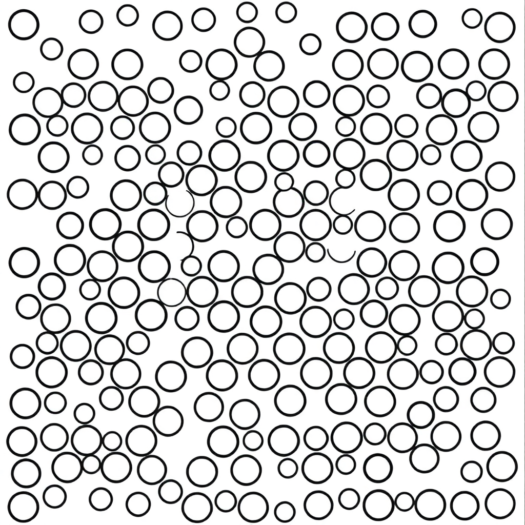 Polka Dot Coloring Pages