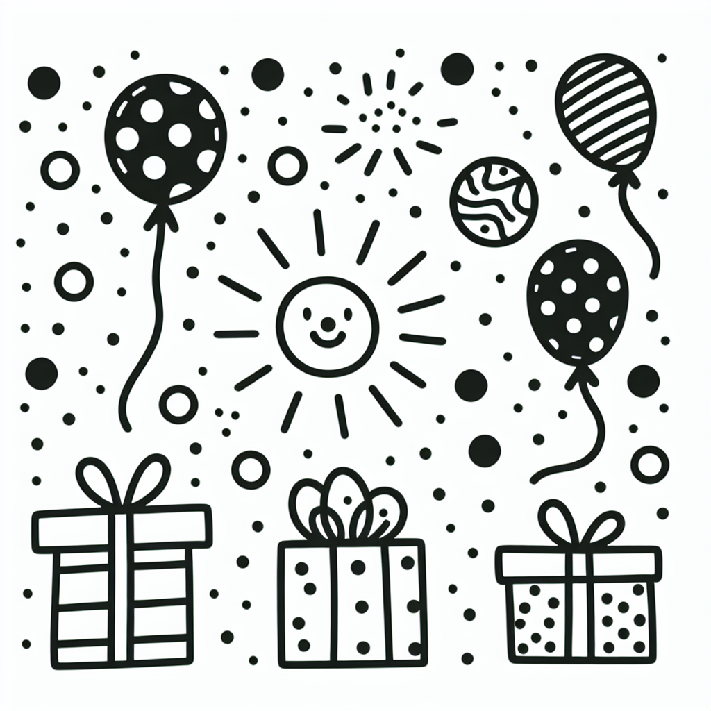 Additional polka dot coloring pages example 1