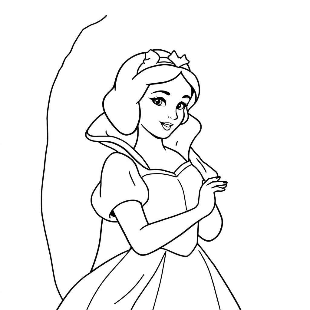 Snow White Coloring Pages