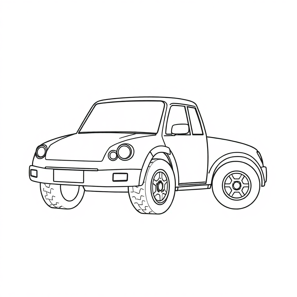 Vehicles Coloring Pages