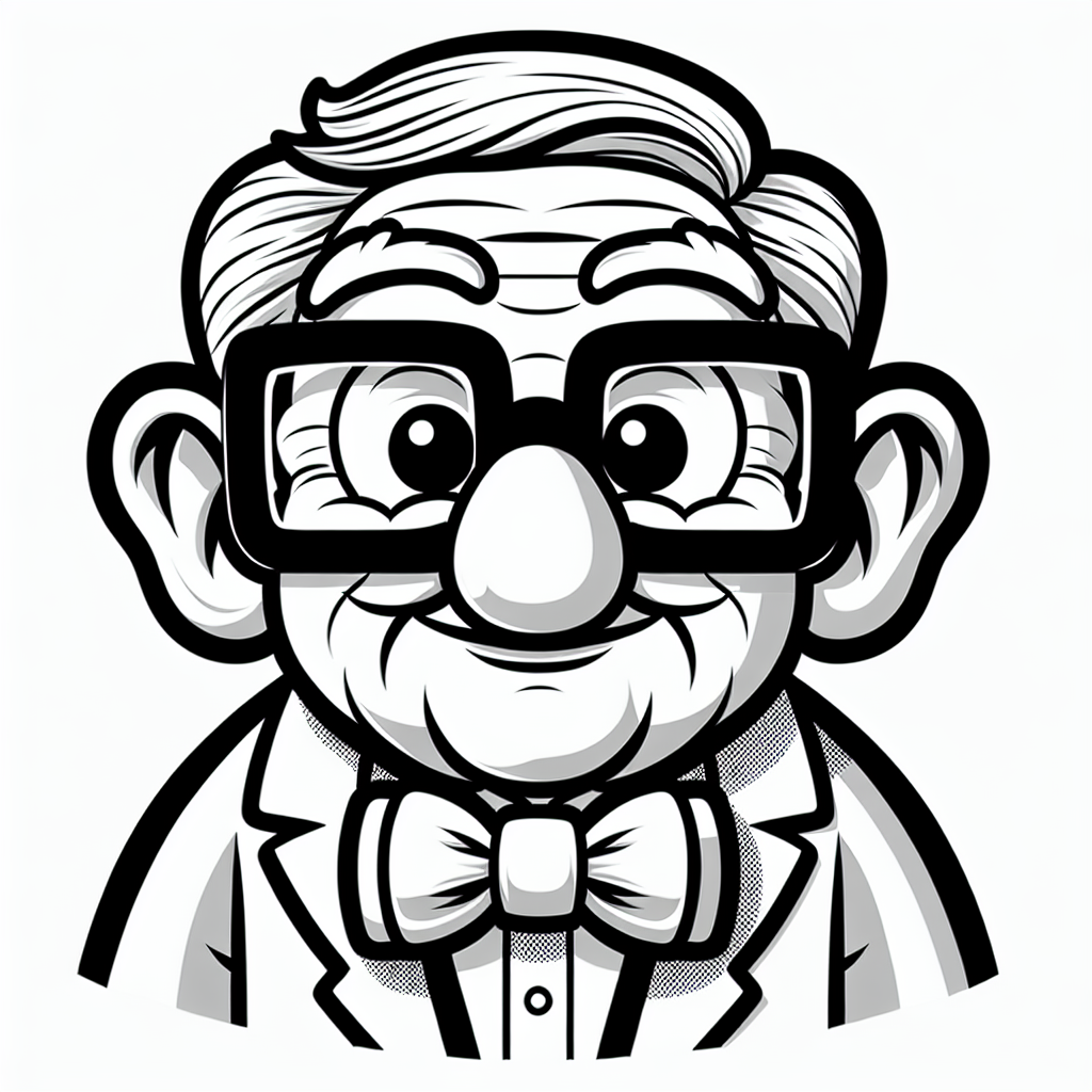 Free printable carl up coloring pages for kids - high quality coloring page