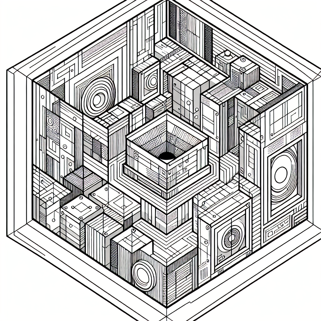 Alternative free printable coloring pages - design variation 1