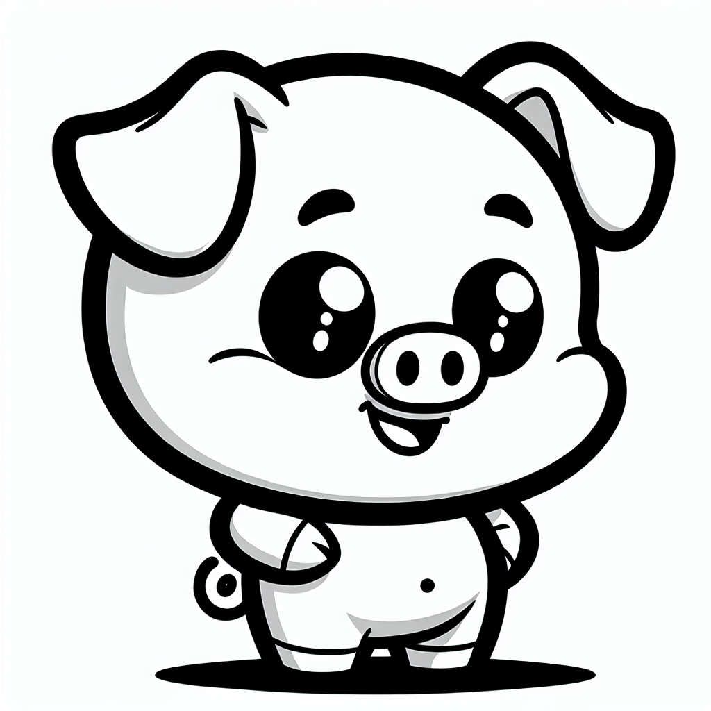 Free printable peppa pig coloring pages for kids - high quality coloring page
