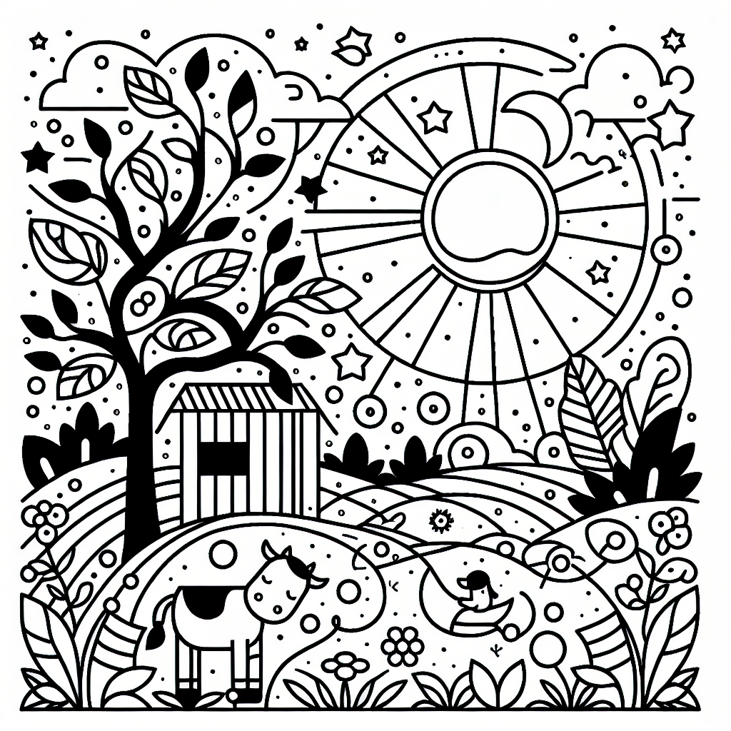 Free printable printable color by number worksheets coloring pages for kids - high quality coloring page